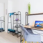 Golden Design Apartment, Zentral, Familie Und Business, 1000 Mbit *